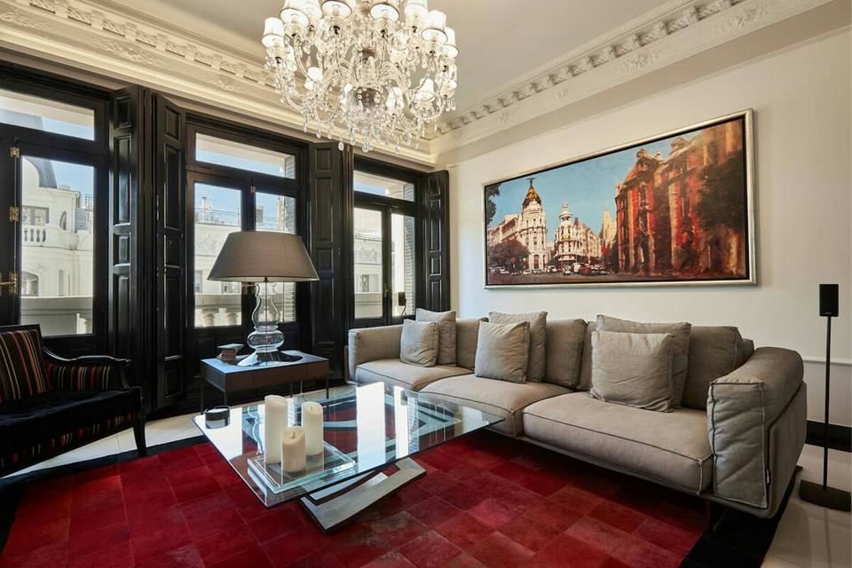 Balustrades and Balconies, apartamento de lujo en alquiler en Madrid